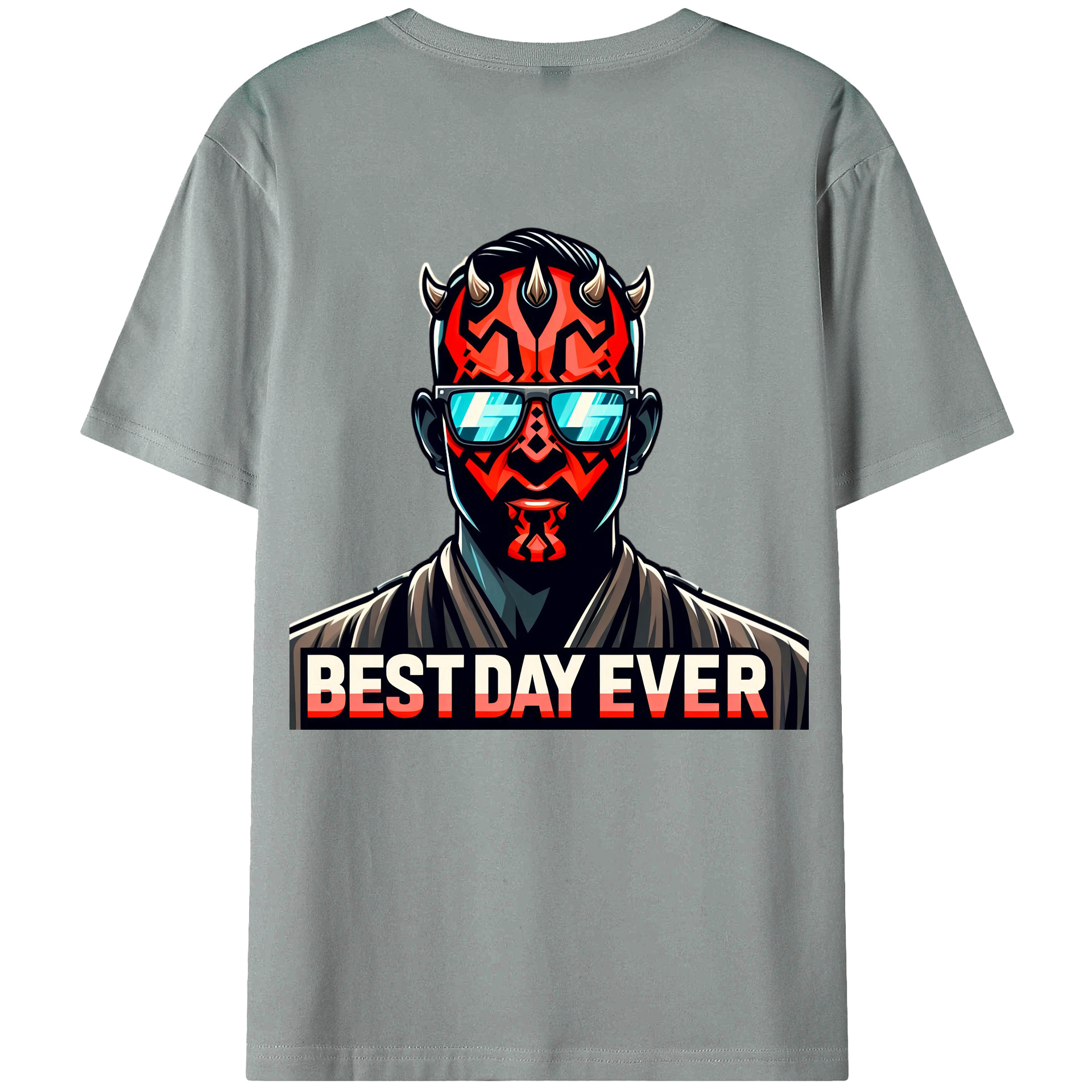 （画像用） スター・ウォーズ Star Wars 綿100％ メンズ半袖Tシャツ（バックプリント） 通気性